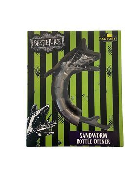 Beetlejuice MOVIE Sandworm Bottle Opener By Factory  Cast Metal